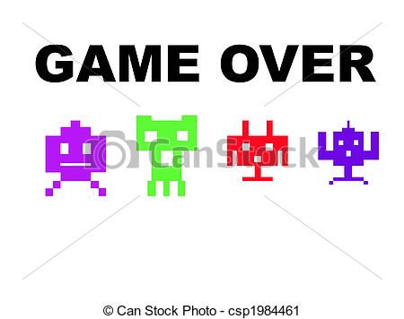 Space invaders game Clipart and Stock Illustrations. 101 Space.