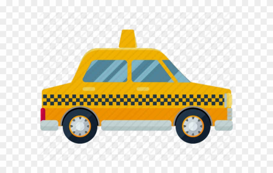 Taxi Cab Clipart Transportation.