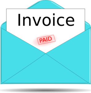 Invoice Payment Clipart.