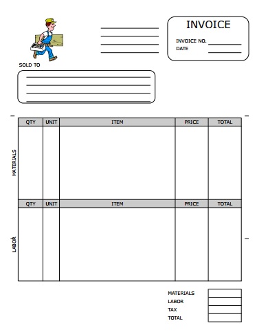 25 Professional Carpenter Invoice Templates.