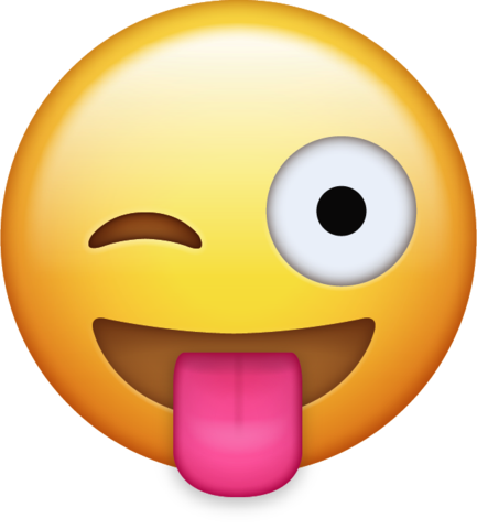 Tongue Out Emoji 1 [Free Download IOS Emojis].