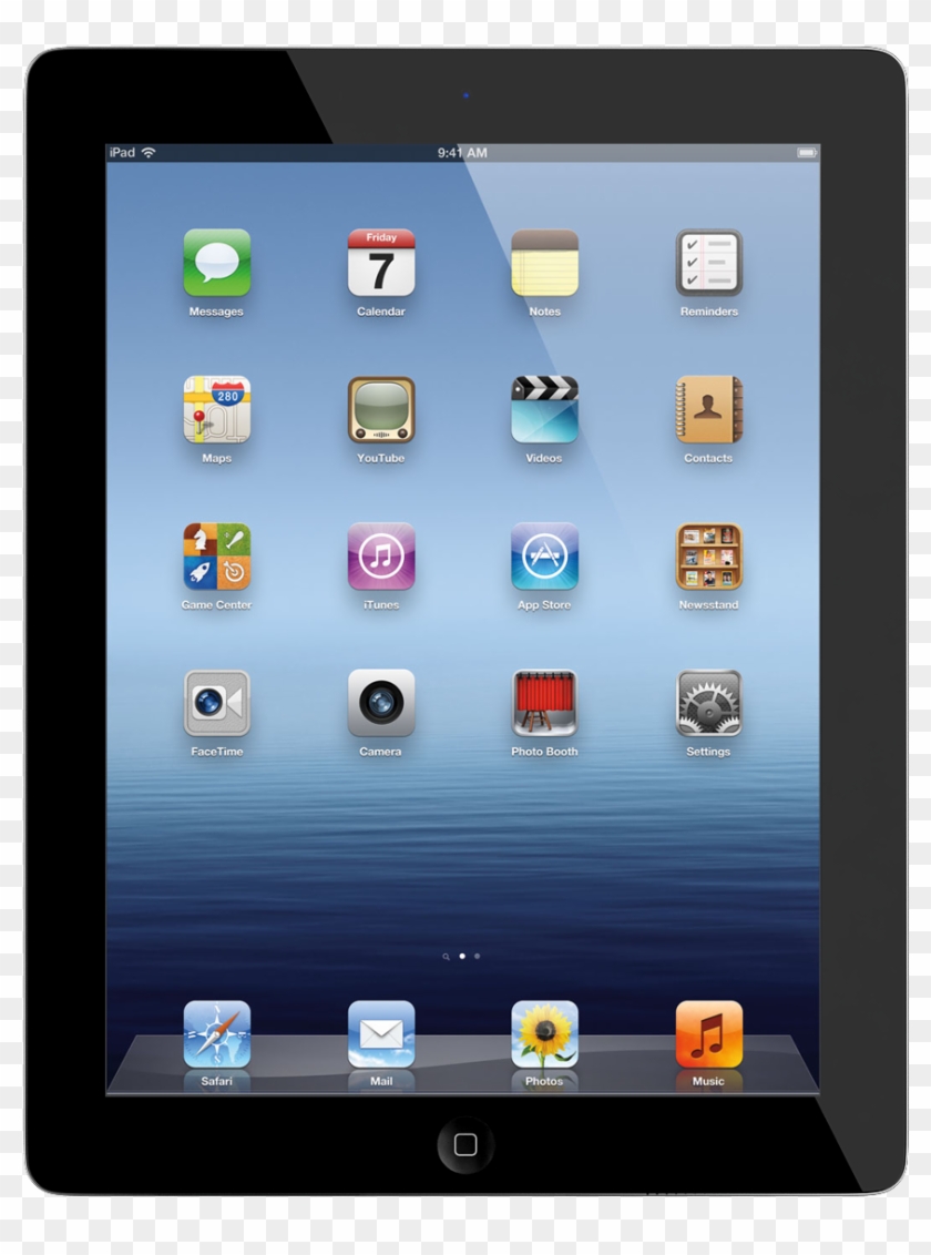 Apple Tablet Png Transparent Image.