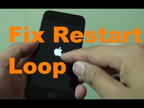 iPhone: Fix Restart Loop With Apple Logo.