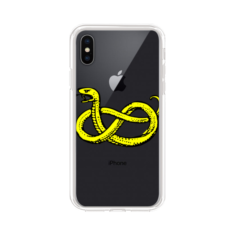 Clipart Of Snake iPhone XS Max Clear Case.