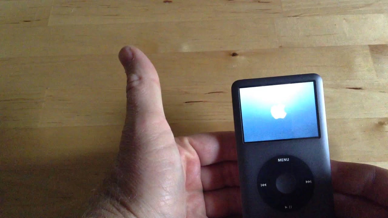 How To Fix A Frozen iPod Classic.