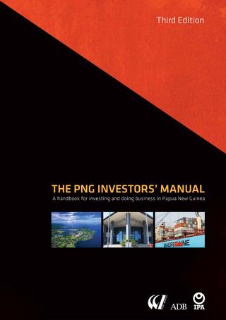 The PNG Investors' Manual (3rd edition) by Business Advantage.