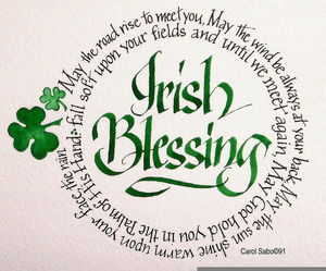 Free Irish Blessing Clipart.