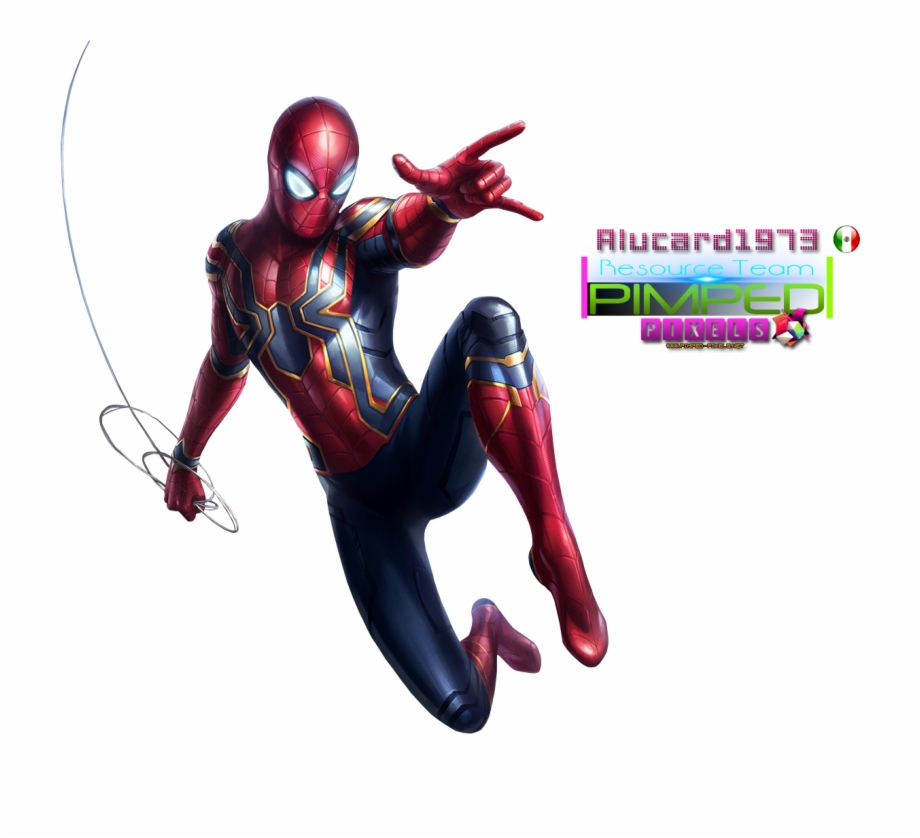 Iron Spider Infinity War Free PNG Images & Clipart Download #919322.