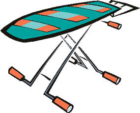 Ironing Board Clipart.