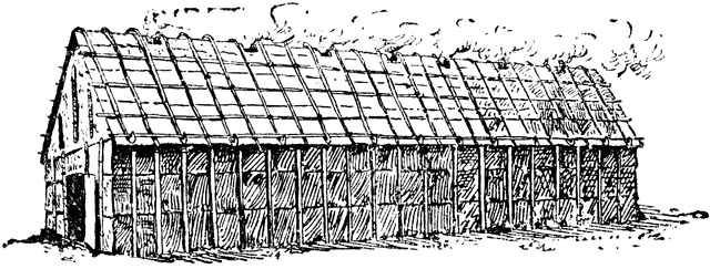 Iroquois Long House.