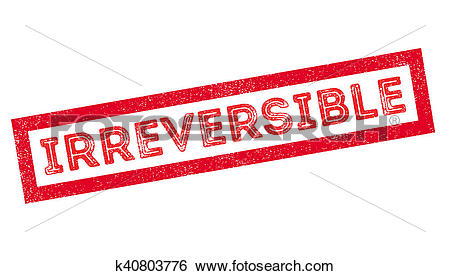 Stock Illustration of Irreversible rubber stamp k40803776.