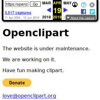 What's happened to OpenClipart?.