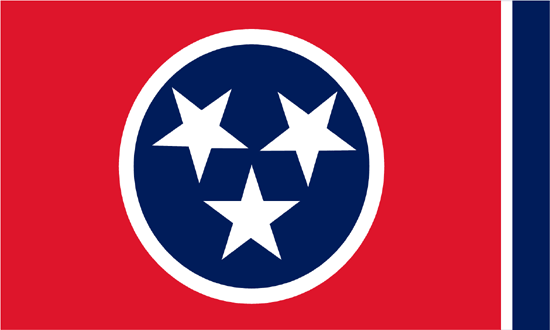 Tennessee State Flag Clipart.