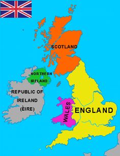 British Isles Clipart.