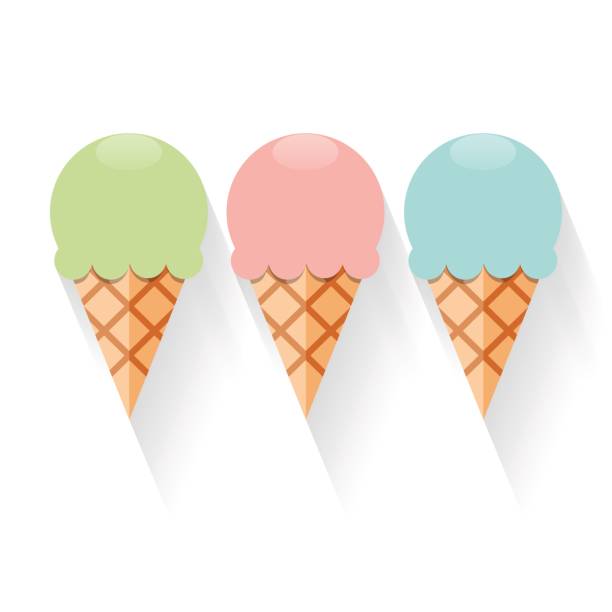 Best Italian Ice Cream Illustrations, Royalty.