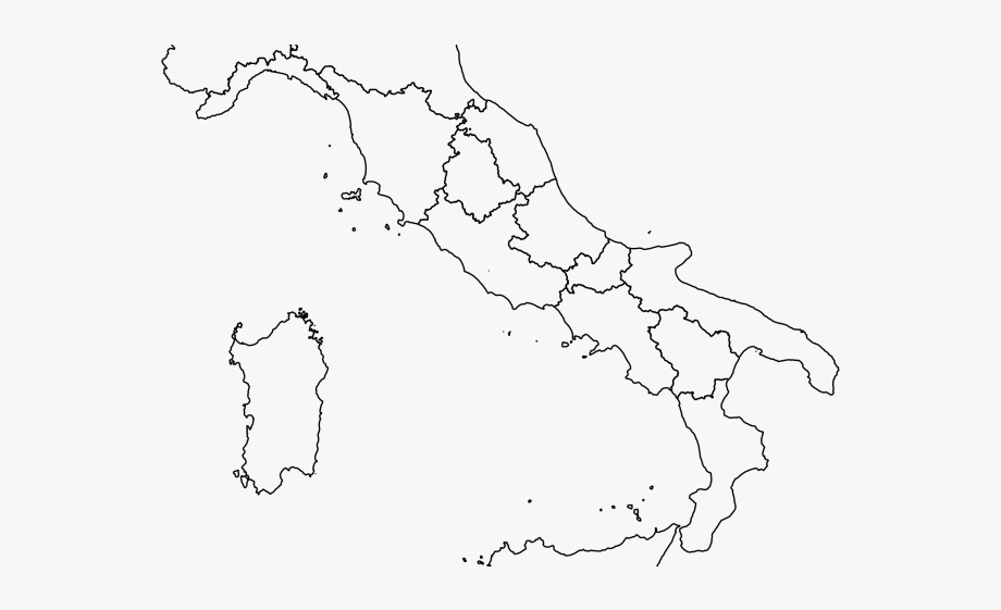 Italy Clipart Black And White.