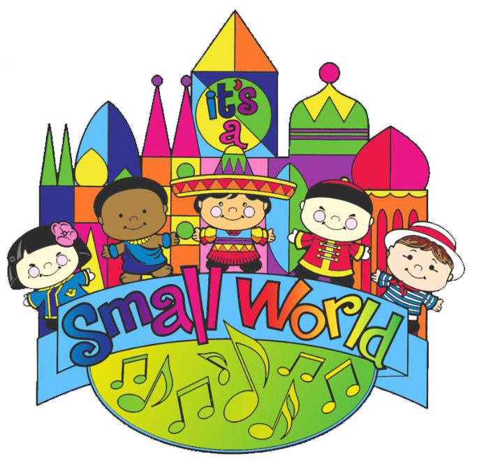 Its A Small World Clipart.