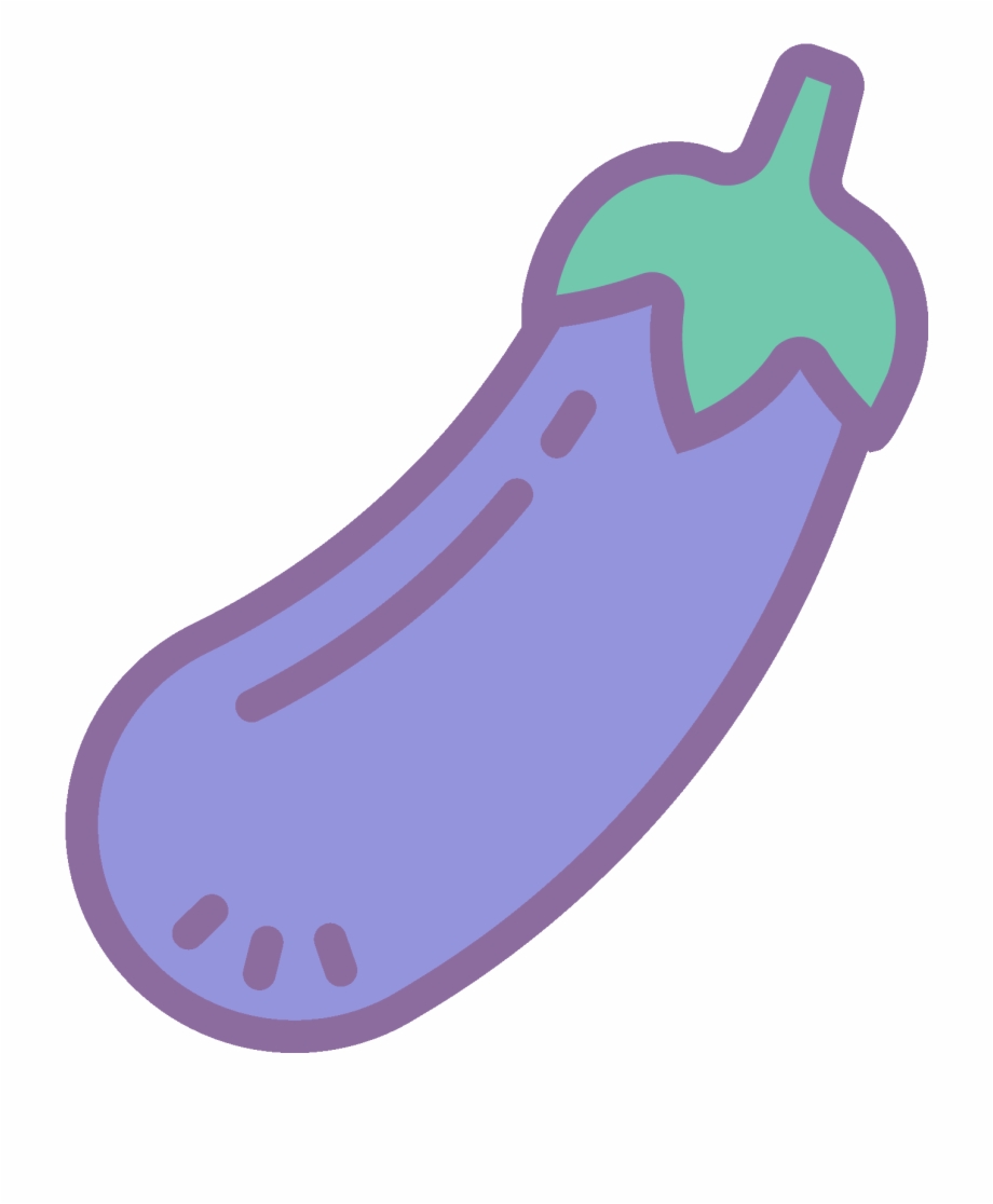 Its A Logo Of An Eggplant.