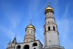 The Ivan The Great Bell Tower Of Moscow Kremlin Royalty Free Stock.