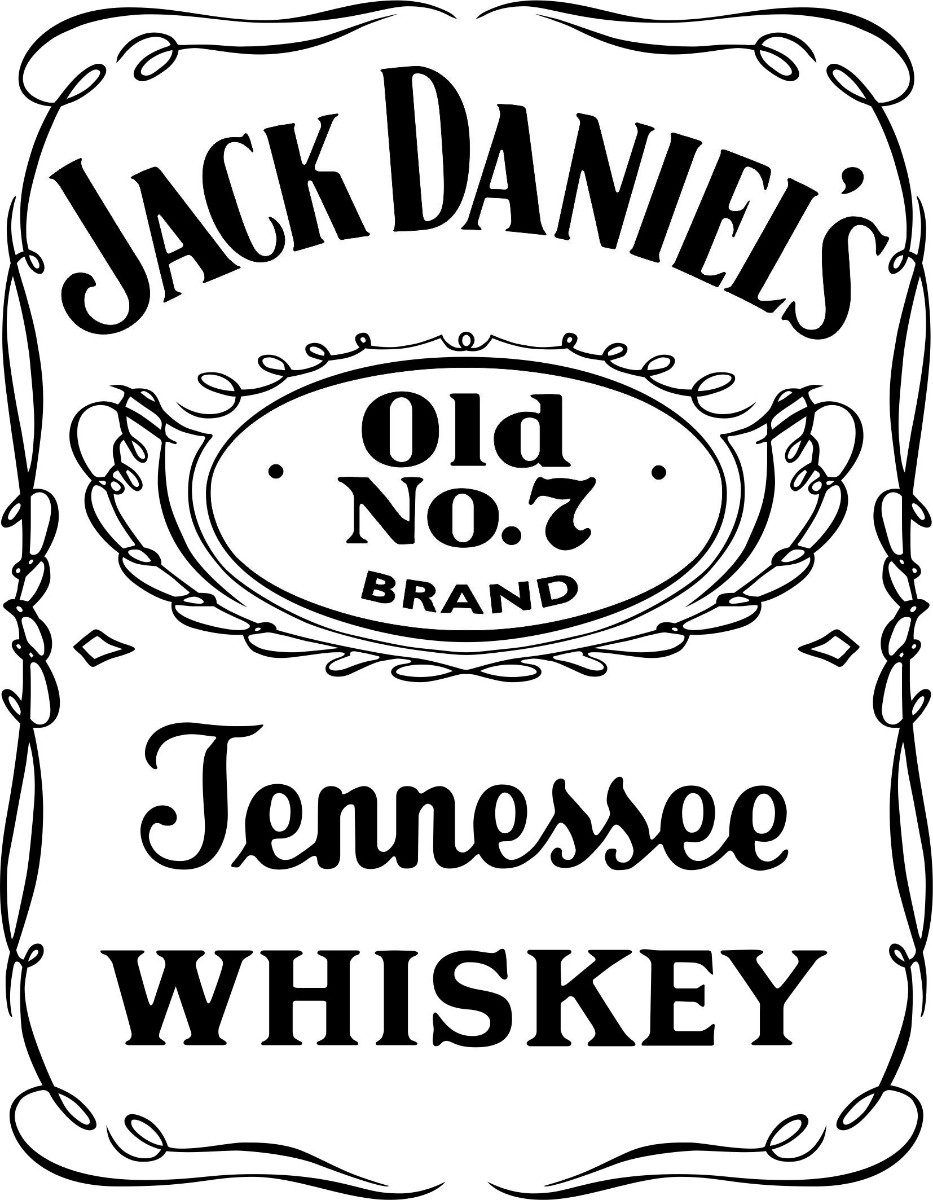 Blank Jack Daniels Logo Template