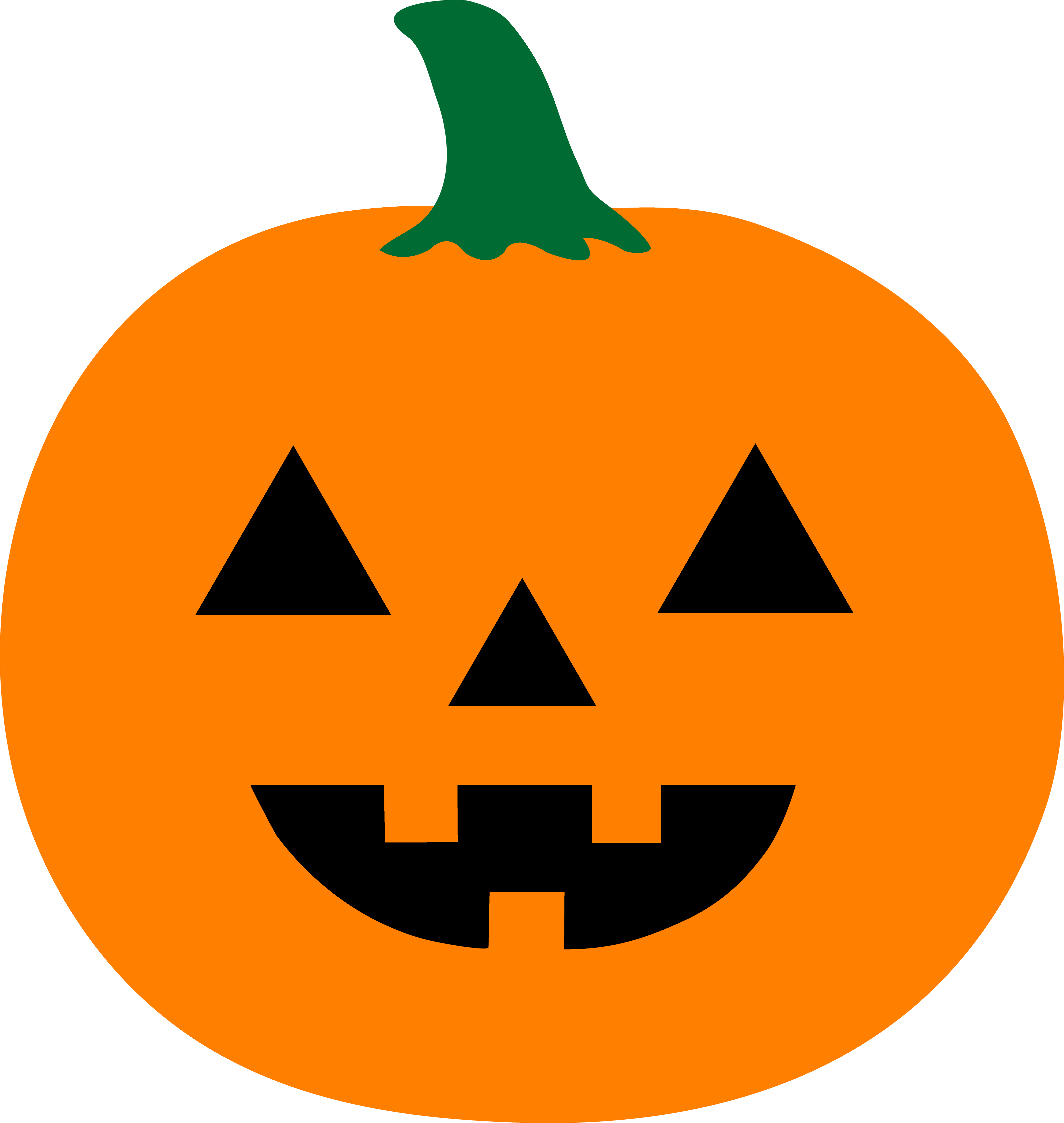 jack o lantern clipart large