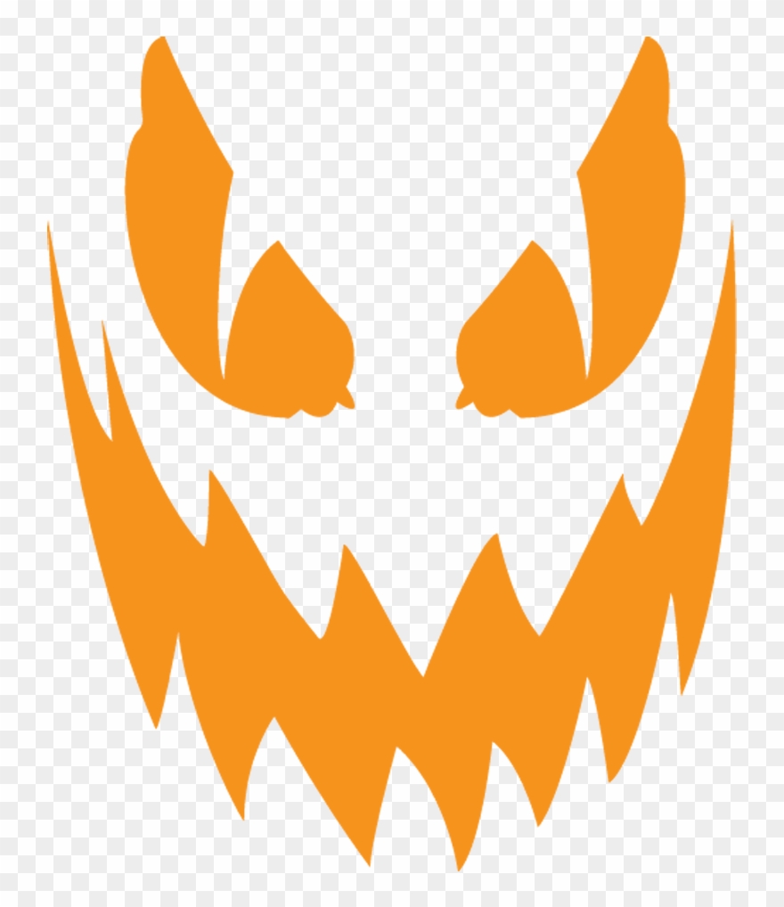 Creepy Clipart Jack O Lantern.