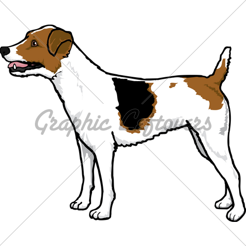 Jack russell terrier clipart.