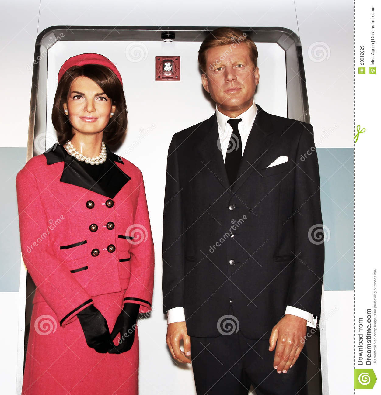 John F. Kennedy And And Jacqueline Kennedy Editorial Stock Image.