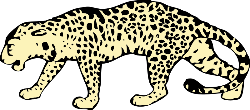 Jaguar clip art vector free clipart images image.