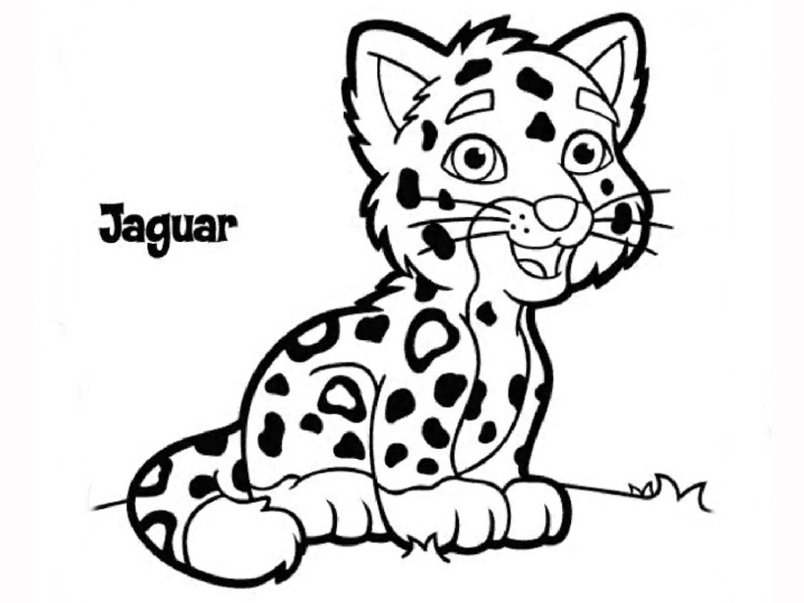 1499 Jaguar free clipart.