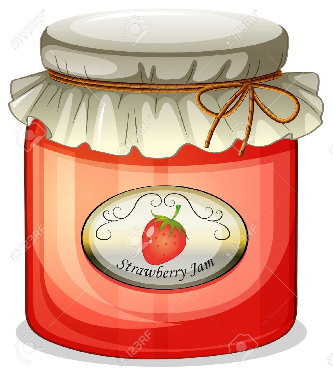 Jelly Jar Clipart