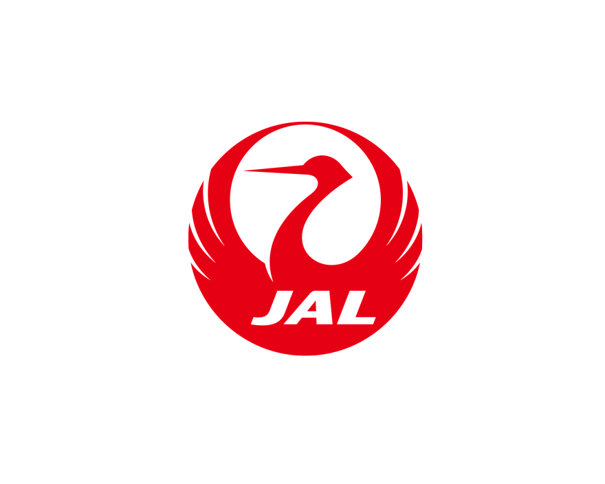 Japan Airlines logo.