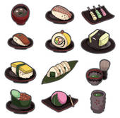Japanese food Clipart EPS Images. 7,197 japanese food clip art.