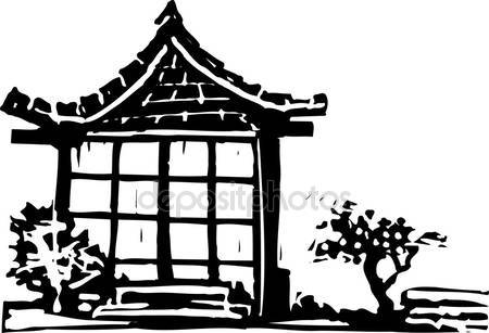 Japanese tea house Stock Vectors, Royalty Free Japanese tea house.