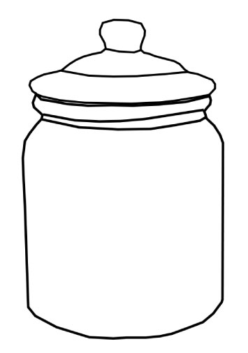 Free Jar Clip Art Black And White, Download Free Clip Art.