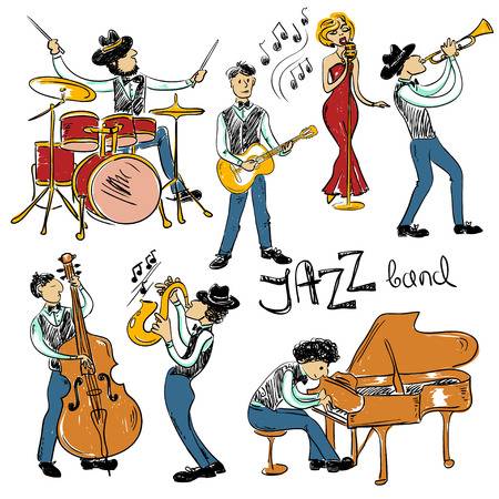 16,294 Jazz Band Stock Illustrations, Cliparts And Royalty Free Jazz.