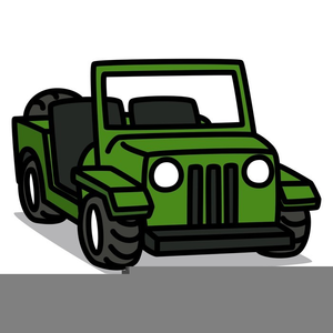 Cartoon Jeep Clipart.