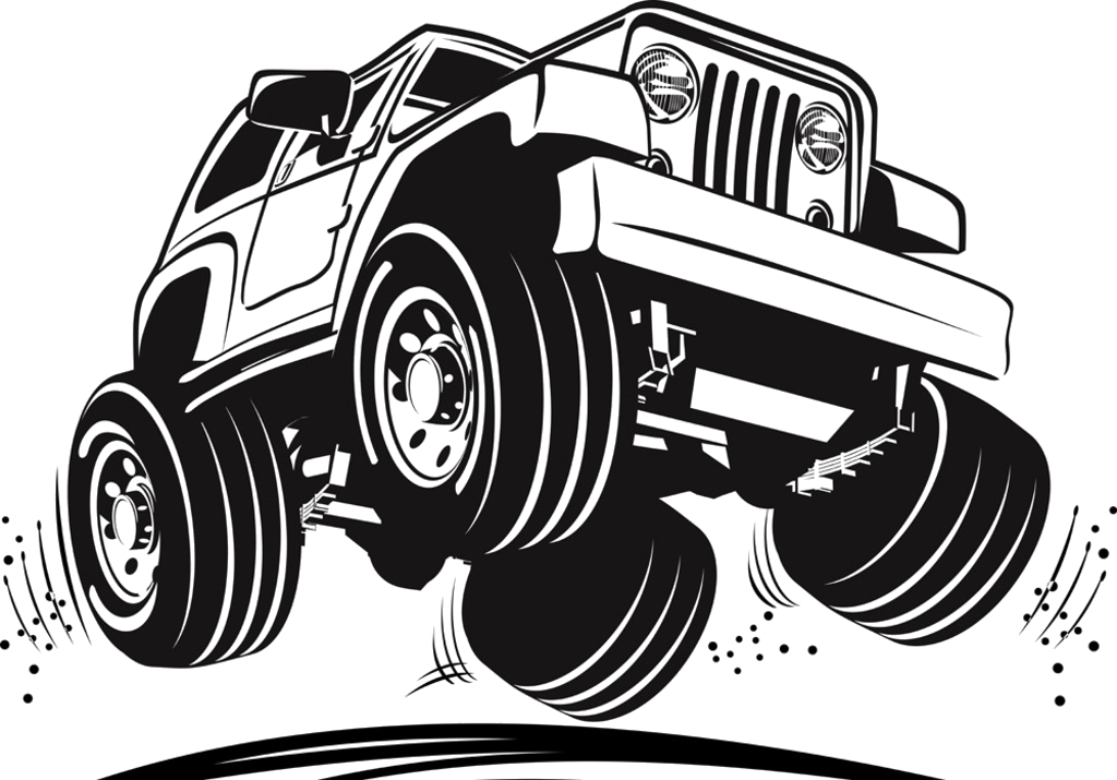 Jeep Wrangler Car Vector graphics Clip art.