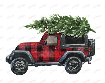 jeep with christmas tree clipart 10 free Cliparts | Download images on