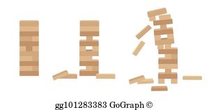 Jenga Clip Art.