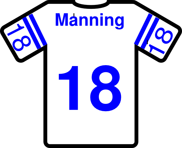 Sports Jersey Clipart.
