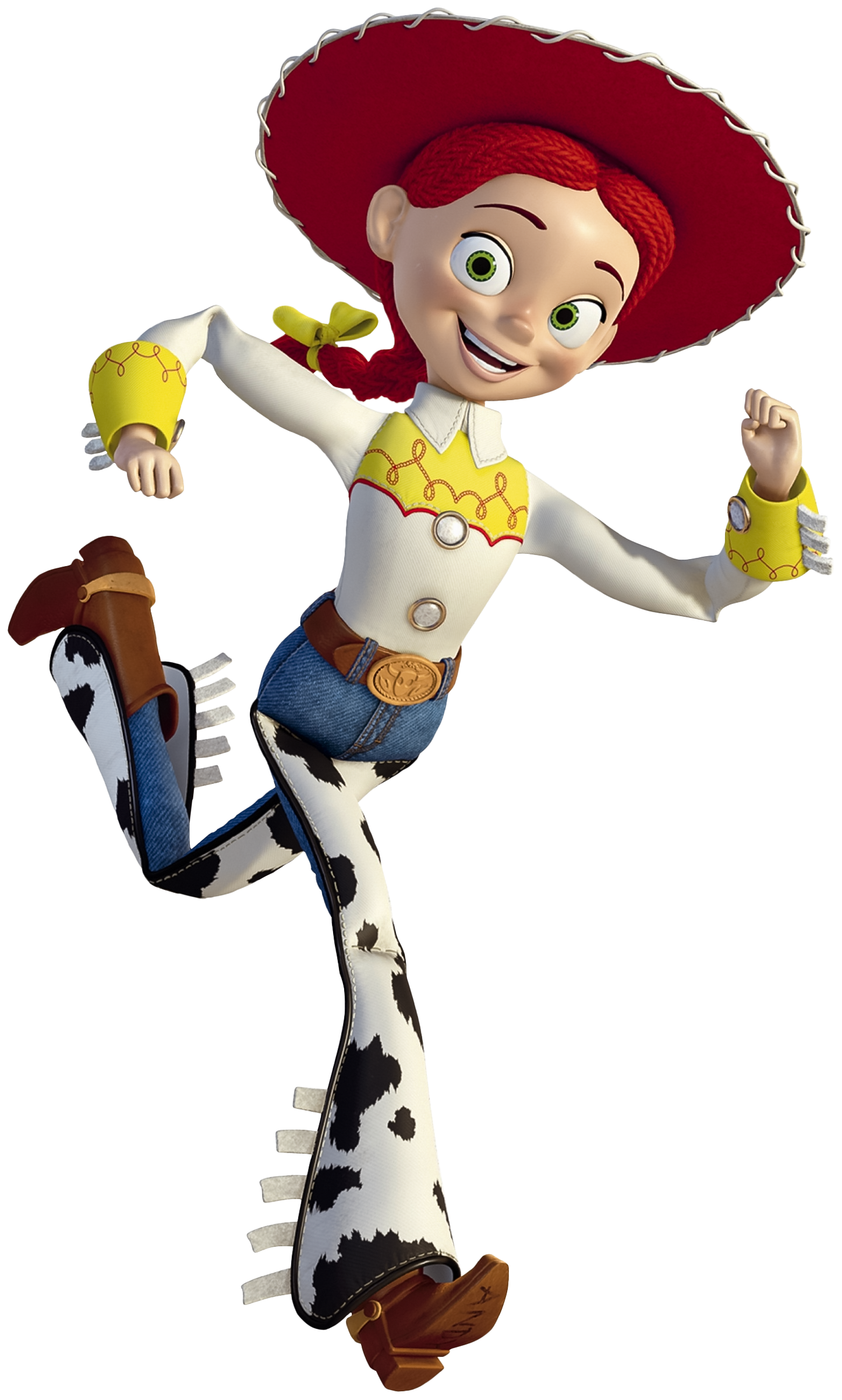 Toy Story Jessie PNG Cartoon Image.