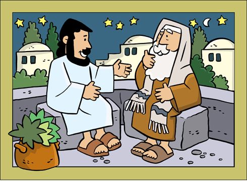 Nicodemus Visits Jesus.
