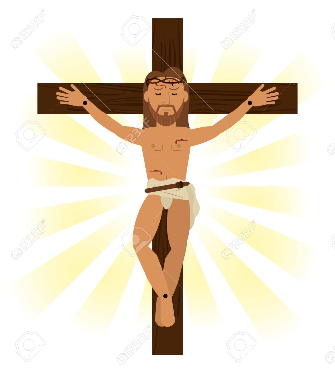 Jesus Crucifixion Clipart.