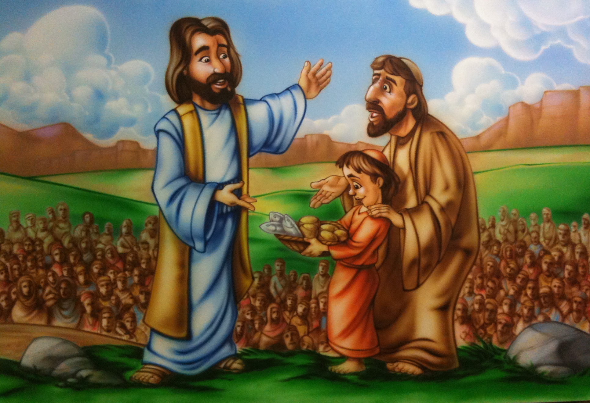 Jesus Feeds The 5000 Clipart 10 Free Cliparts Download Images On