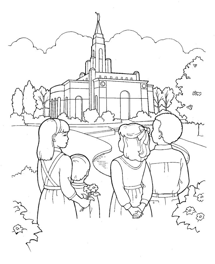 Lds Free Coloring Pages.