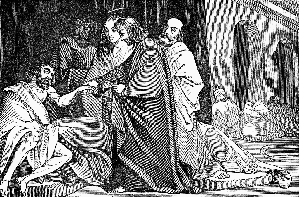 Jesus Heals a Man Sick of the Palsy.