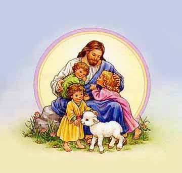 clipart of the precious lamb of god.