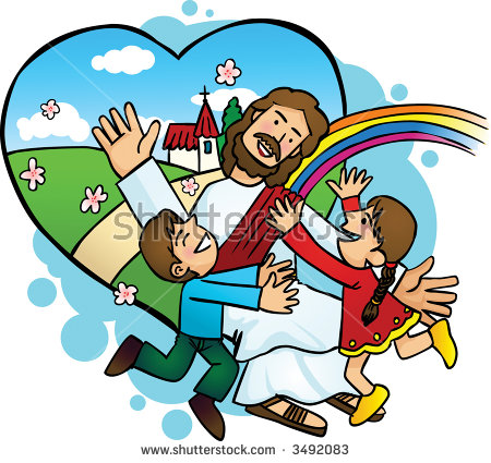 jesus playing with children clipart 20 free Cliparts | Download images ...
