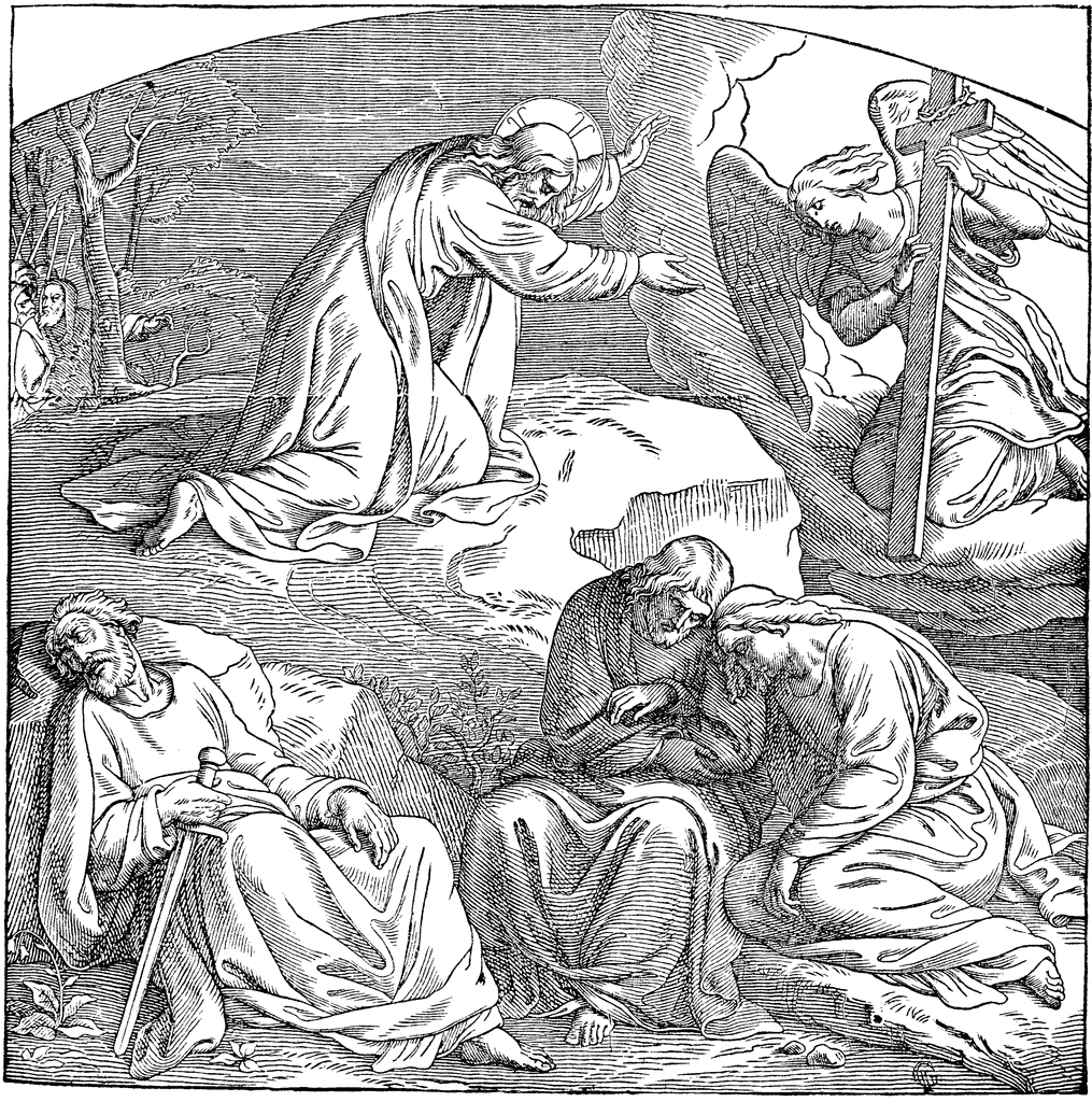 Christ in the Garden of Gethsemane.